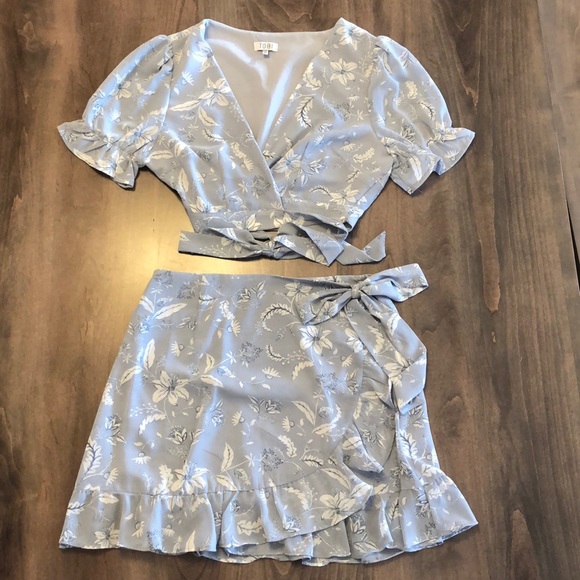 Tobi Dresses & Skirts - Tobi Two Piece Outfit - Blue